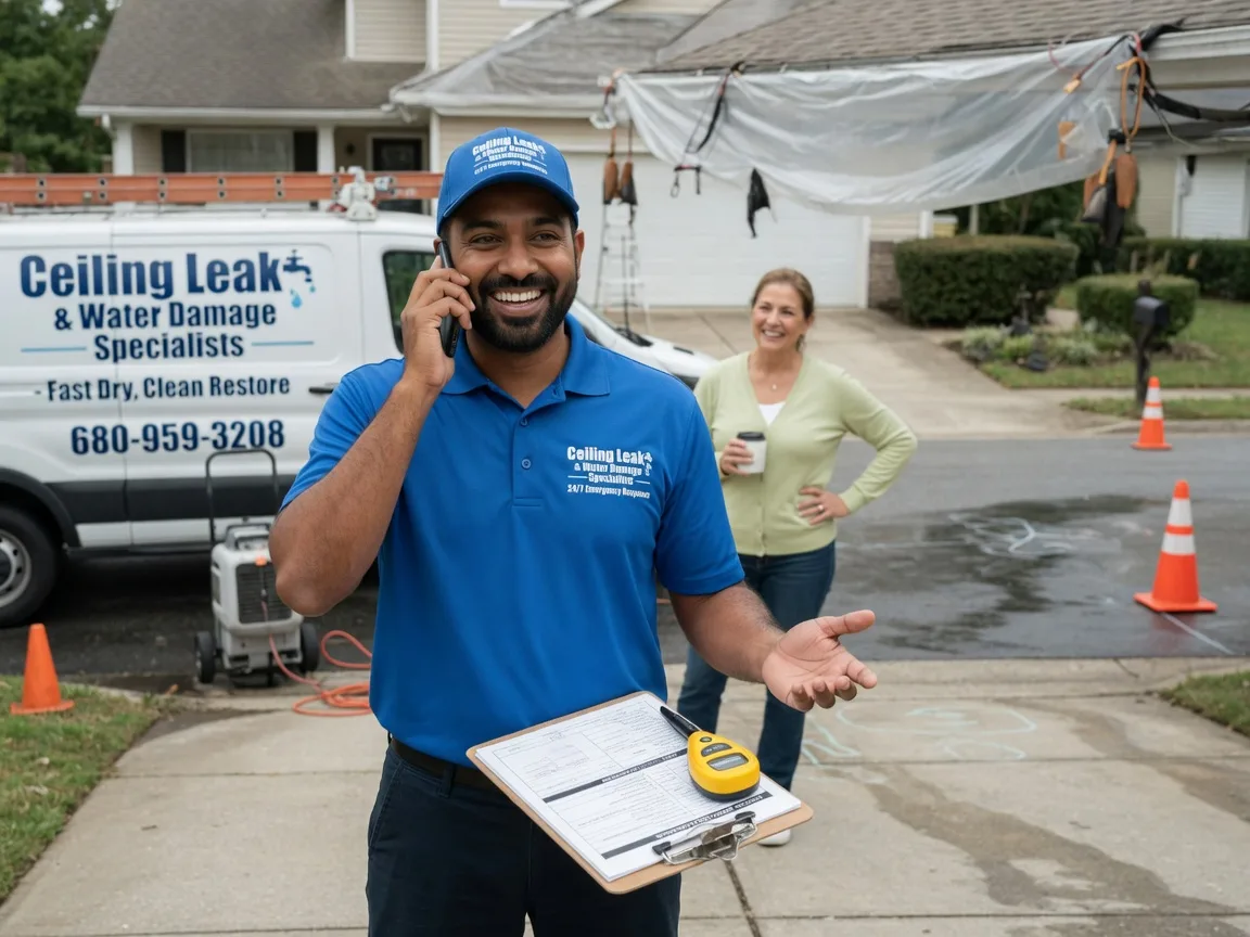 Ceiling Leak Cleanup Murray, IA FAQs